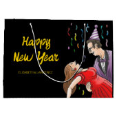 Happy New Year Groot Cadeauzakje (Achterkant)