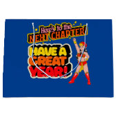 HAPPY NEW YEAR GROOT CADEAUZAKJE (Voorkant)