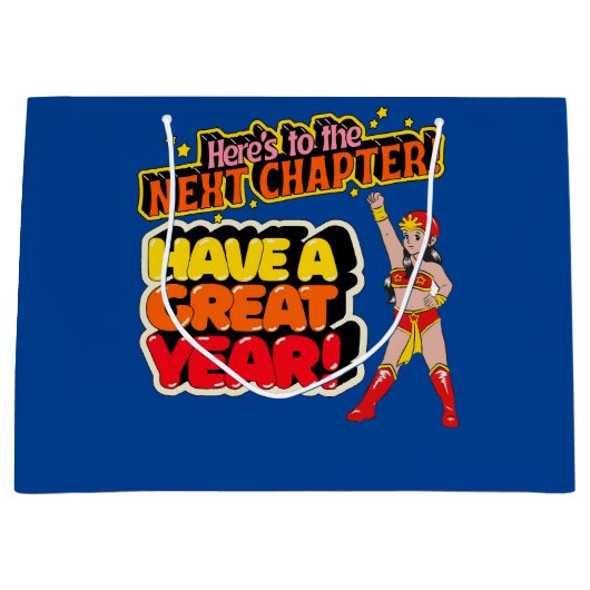 HAPPY NEW YEAR GROOT CADEAUZAKJE (Voorkant)