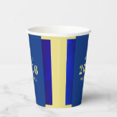 Happy New Year Holiday Papieren Bekers (Rechts)