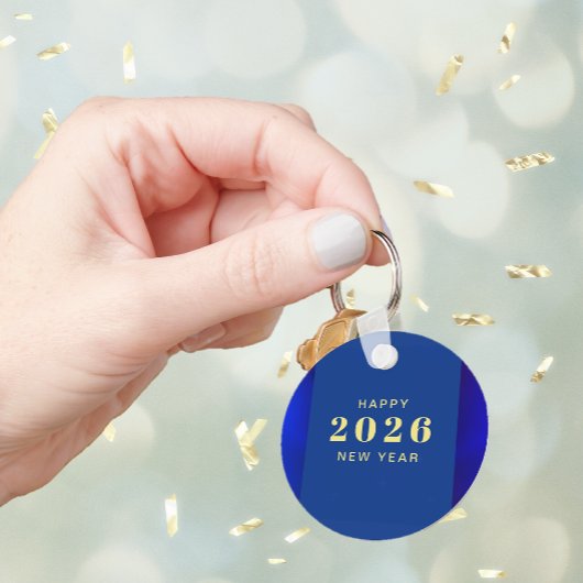 Happy New Year Holiday Sleutelhanger