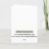 Happy New Year in Japanese Feestdagen Kaart (Achterkant)