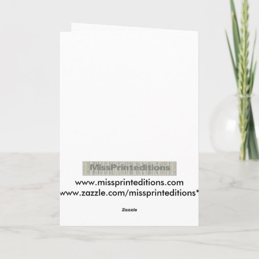 Happy New Year in Japanese Feestdagen Kaart (Achterkant)