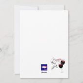 Happy New Year-kaart Feestdagenkaart (Achterkant)