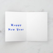 Happy New Year Kaart voor u (Binnen)