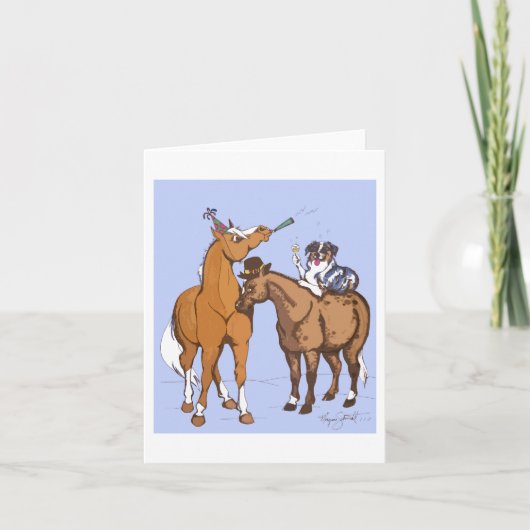 Happy New Year-kaarten Feestdagen Kaart (Voorkant)