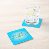 Happy New Year Kartonnen Onderzetters (Insitu)