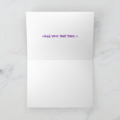 Happy New Year Kat Feestdagen Kaart (Binnen)