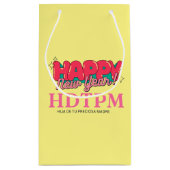 HAPPY NEW YEAR KLEIN CADEAUZAKJE (Achterkant)