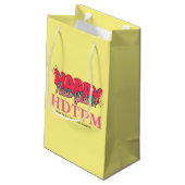 HAPPY NEW YEAR KLEIN CADEAUZAKJE (Achterkant Gekanteld)