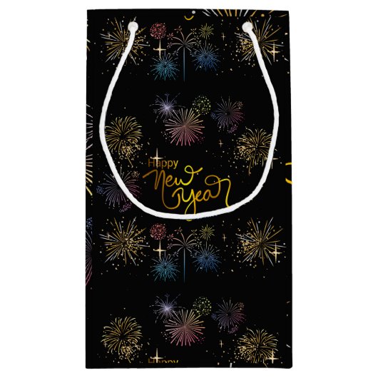 HAPPY NEW YEAR KLEIN CADEAUZAKJE (Achterkant)