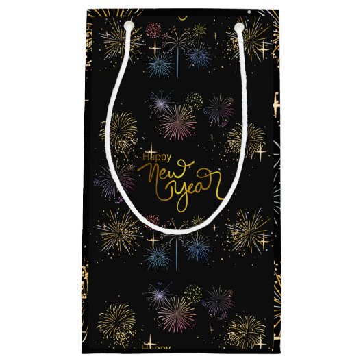 HAPPY NEW YEAR KLEIN CADEAUZAKJE (Voorkant)