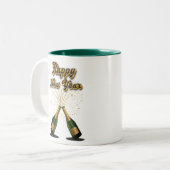 Happy New Year koffie Mok (Voorkant links)
