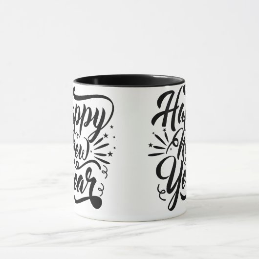 Happy New Year koffie Mok (Midden)
