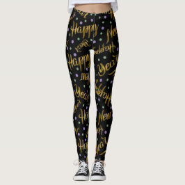 Happy New Year Leggings