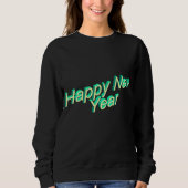 Happy New Year Lettering Sweatshirt (Voorkant)