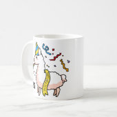 Happy New Year Llama Koffiemok (Voorkant links)