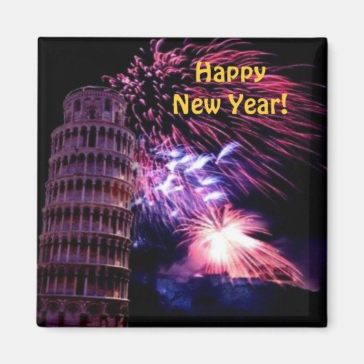 Happy New Year Magnet (Voorkant)