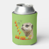 Happy New Year Meerkat Koelbox  Blikjeskoeler (Blikje Voorkant)
