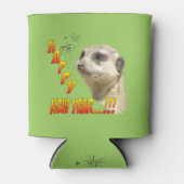 Happy New Year Meerkat Koelbox  Blikjeskoeler (Voorkant)