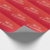 Happy New Year Merry Christmas Holiday Season Cadeaupapier (Hoek)