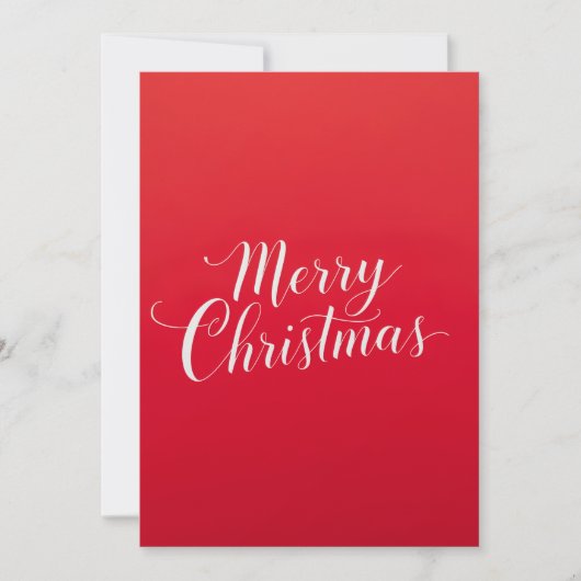 Happy New Year Merry Christmas Holiday Season Card (Voorkant)