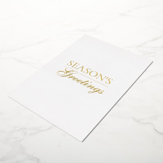 Happy New Year Merry Christmas Holiday Season Card Folie Feestdagenkaart (Gedraaid)