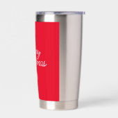 Happy New Year Merry Christmas Holiday Season Geïsoleerde Drinkbeker (Links)