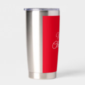 Happy New Year Merry Christmas Holiday Season Geïsoleerde Drinkbeker (Rechts)