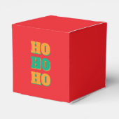 Happy New Year Merry Christmas Holiday Season HoHo Bedankdoosjes (Achterkant)