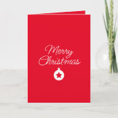 Happy New Year Merry Christmas Holiday Season Kaart (Voorkant)