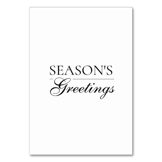 Happy New Year Merry Christmas Holiday Season Kaart (Voorkant)