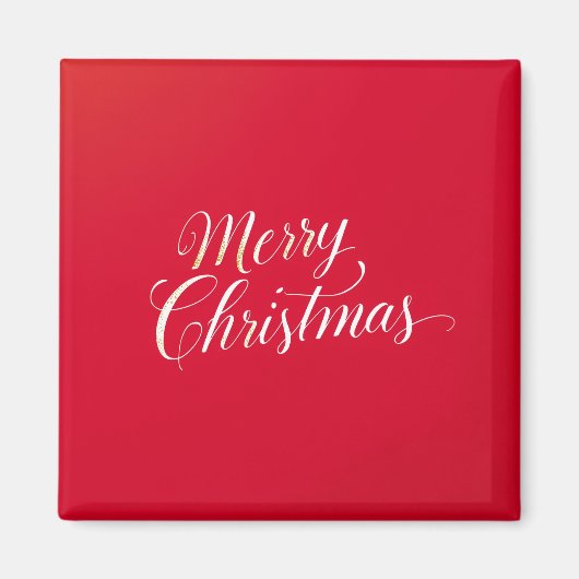 Happy New Year Merry Christmas Holiday Season Magneet (Voorkant)