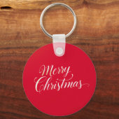 Happy New Year Merry Christmas Holiday Season Sleutelhanger (Achterkant)