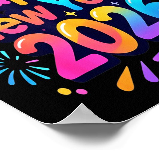 Happy New Year, Merry Christmas  Poster (Hoek)