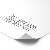Happy New Year - minimalistic typography poster (Hoek)