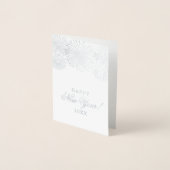 Happy New Year! Modern Fireworks Photo Folie Kaarten (Voorkant)