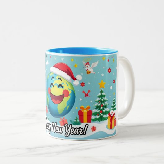 Happy New Year Mok (Voorkant rechts)