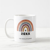 Happy New Year Mug Personalized Family Name custom Koffiemok (Links)