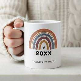 Happy New Year Mug Personalized Family Name custom Koffiemok