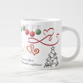 Happy New Year Mug – Premium Celebration design Grote Koffiekop (Rechts)
