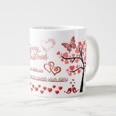 Happy New Year Mug – Premium Celebration Design Grote Koffiekop (Voorkant rechts)