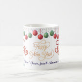 Happy New Year Mug – Premium Celebration design Koffiemok (Center)