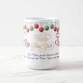 Happy New Year Mug – Premium Celebration design Koffiemok (Center)