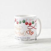 Happy New Year Mug – Premium Celebration Design Koffiemok (Voorkant rechts)
