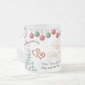 Happy New Year Mug – Premium Celebration design Matglas Koffiemok (Voorkant links)