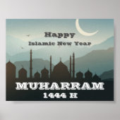 Happy New Year Muharram 1444 H Poster (Voorkant)