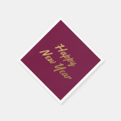 Happy New Year - Napkins Servet (Hoek)