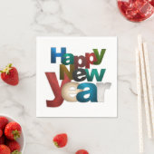 Happy New Year Napkins Servet (Insitu)