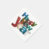 Happy New Year Napkins Servet (Hoek)